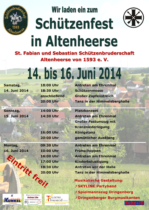 Schützenfest in Altenheerse